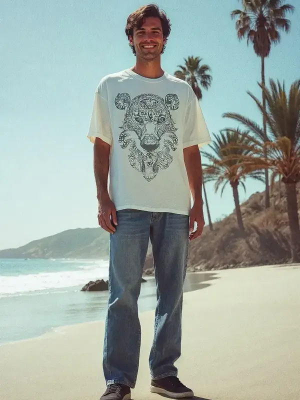 Palm Paradise Jeans